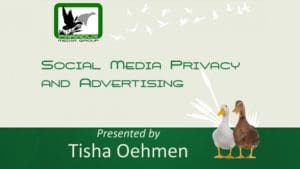 Social Media Privacy and Advertising